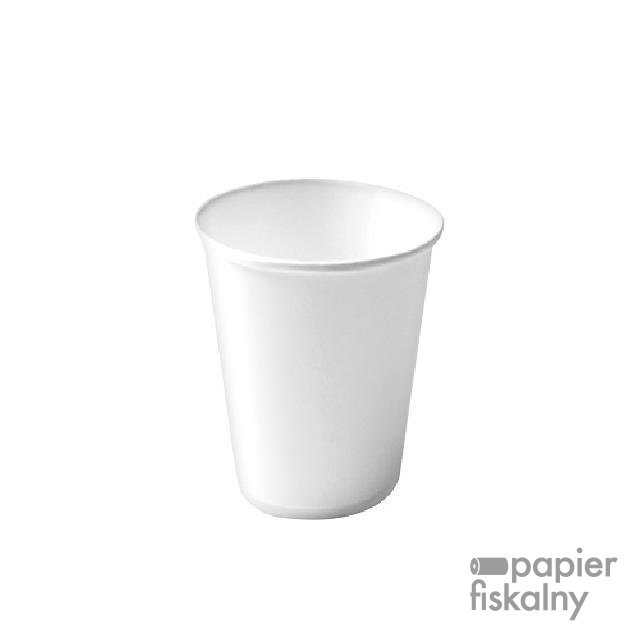 Kubek papierowy 100/120ml biały a'50