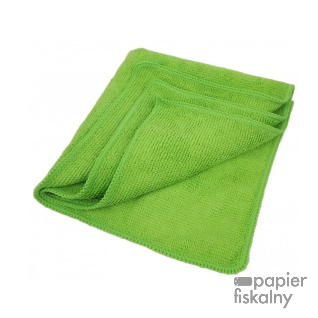 Ścierka mikrofibra-zielona 40x40 250g 1 szt