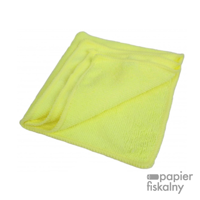 Ścierka mikrofibra-żółta 40x40 250g 1 szt