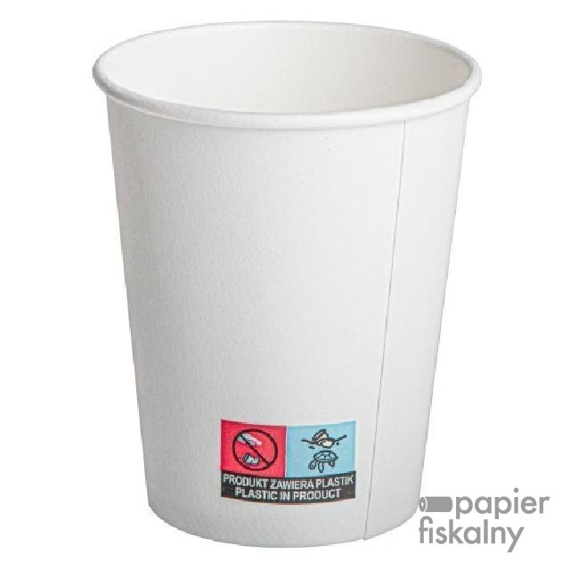 Kubek papierowy 9oz 200/280ml biały 50szt