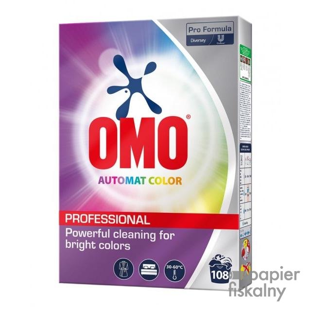 Proszek do prania OMO Diversey, 108 prań, kolor, 5,4kg