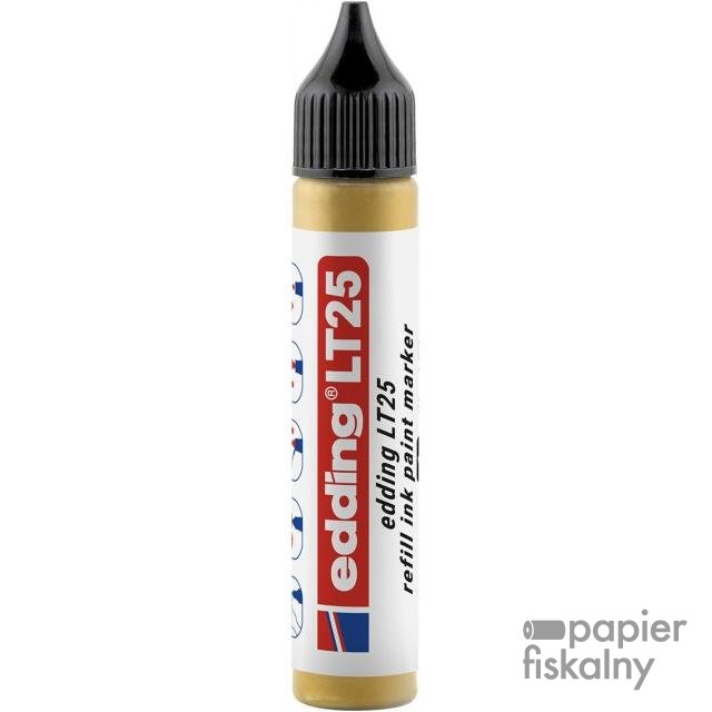 Tusz do uzupełniania markerów olejowych e-LT 25 ECOLINE, EDDING, złoty