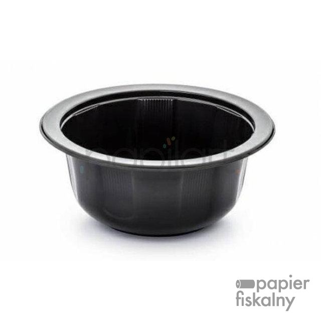 Pojemnik PP  na zupę 500ml czarny do zgrzewu 148mm 50szt