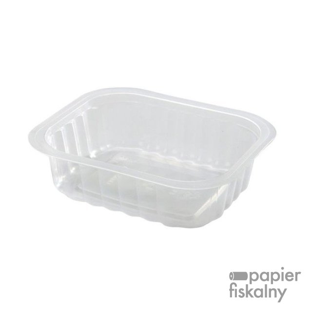 DUNI Pojemnik PP transparent 630ml KLAR prostokąt 276 szt.