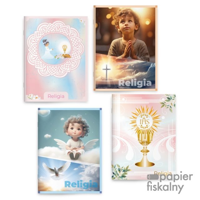 Zeszyt szkolny GIMBOO, A5, w kratkę, 32 kart., 70gsm, religia