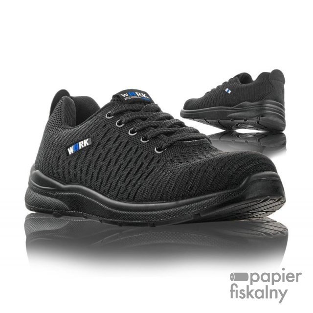 Półbuty ochronne VM FOOTWEAR Malaga 3125-S1, rozm. 44, czarne