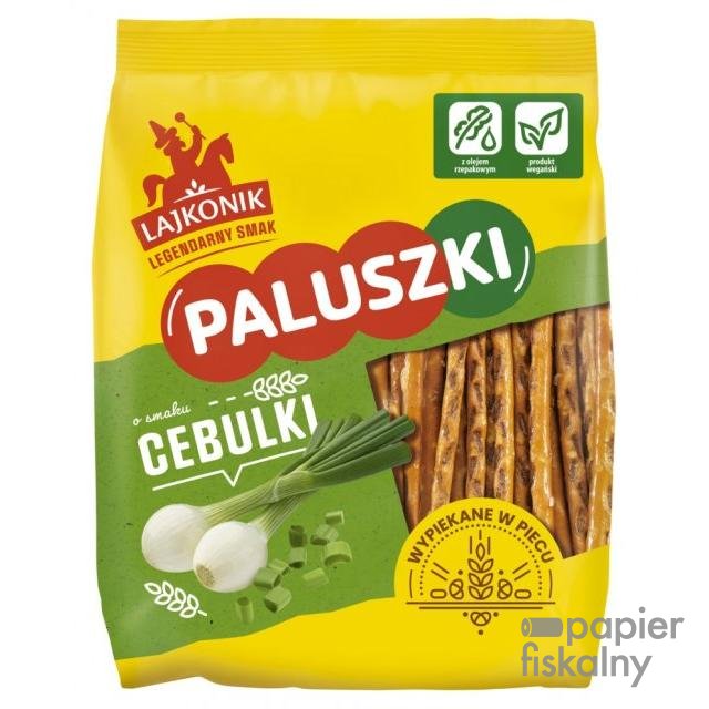 Paluszki LAJKONIK, smak cebulki, 150g