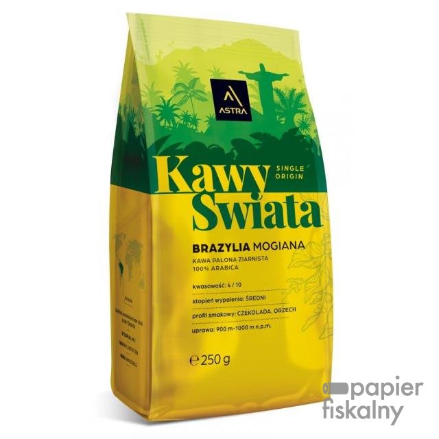 Kawa ASTRA Brazylia, ziarnista, 250g