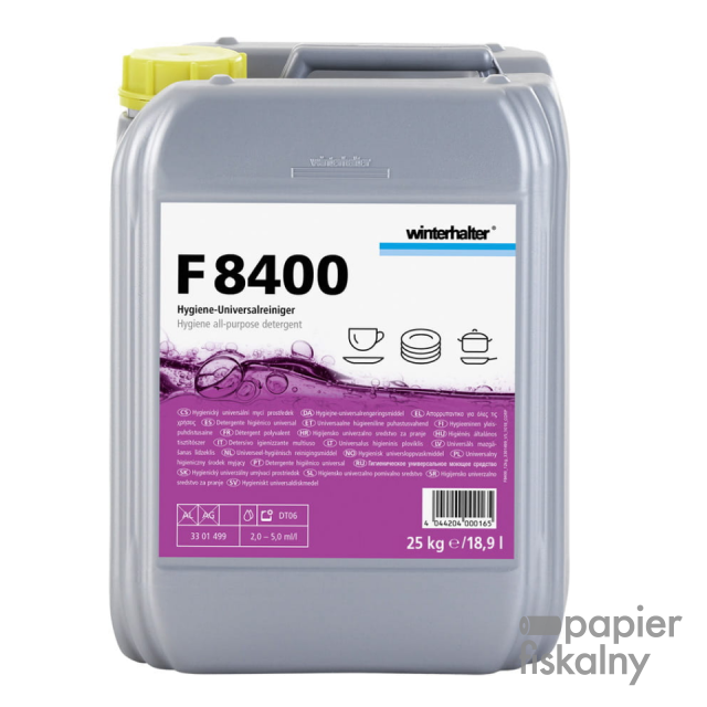 Płyn do mycia naczyń w zmywarkach Winterhalter F8400, 25 kg