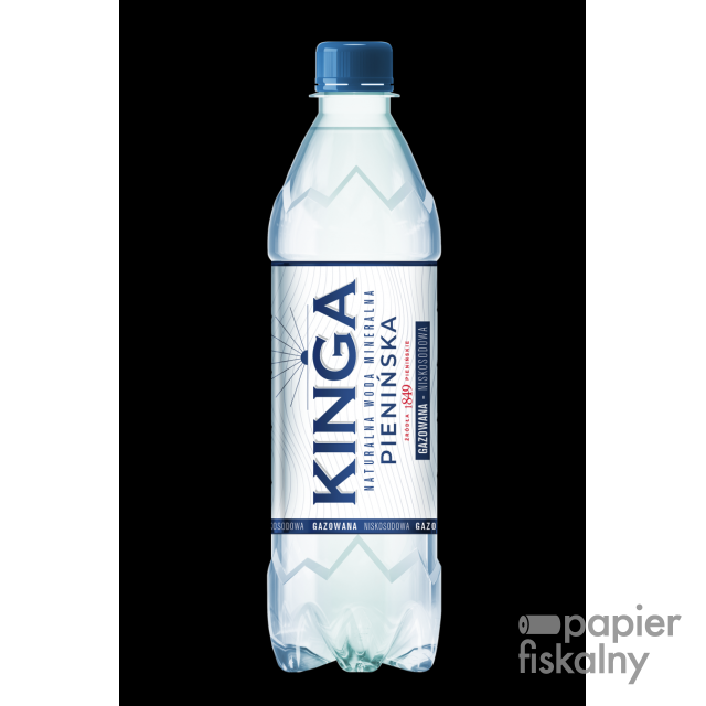 Woda mineralna KINGA PIENIŃSKA, gazowana, 0,5l, kaucja