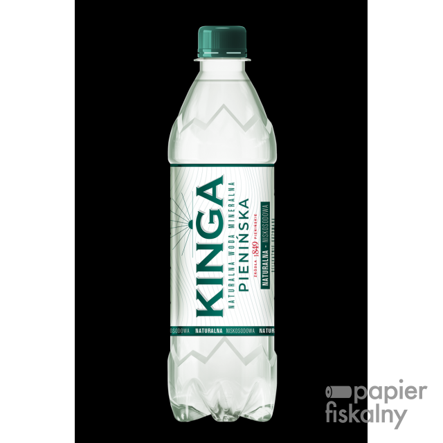 Woda mineralna KINGA PIENIŃSKA, naturalna, 0,5l, kaucja