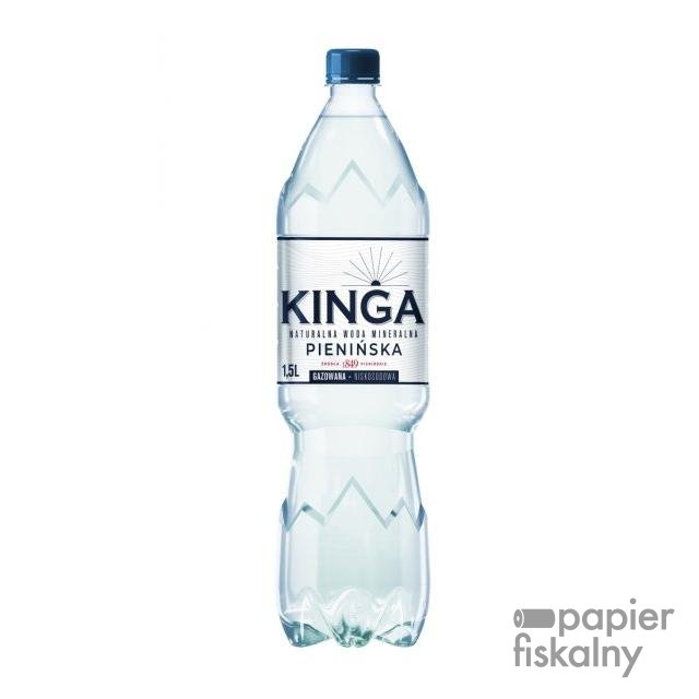 Woda mineralna KINGA PIENIŃSKA, gazowana, 1,5l, kaucja