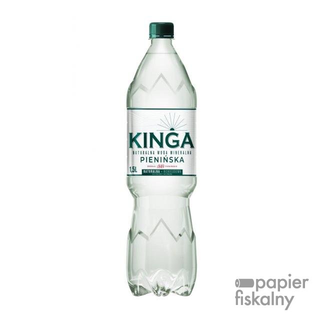 Woda mineralna KINGA PIENIŃSKA, naturalna, 1,5l, kaucja