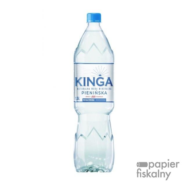 Woda mineralna KINGA PIENIŃSKA, niegazowana, 1,5l, kaucja
