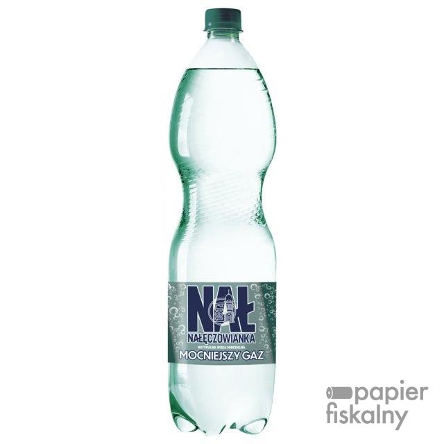 Woda mineralna NAŁĘCZOWIANKA, mocny gaz, 1,5l, kaucja
