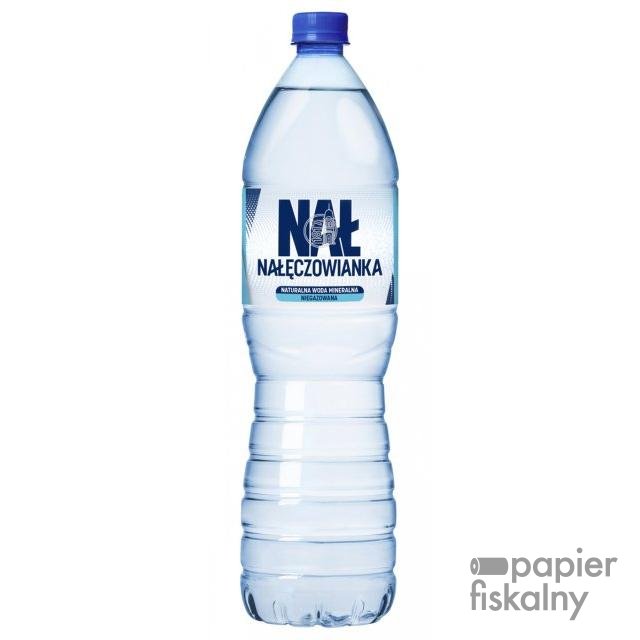 Woda mineralna NAŁĘCZOWIANKA, niegazowana, 1,5l, kaucja