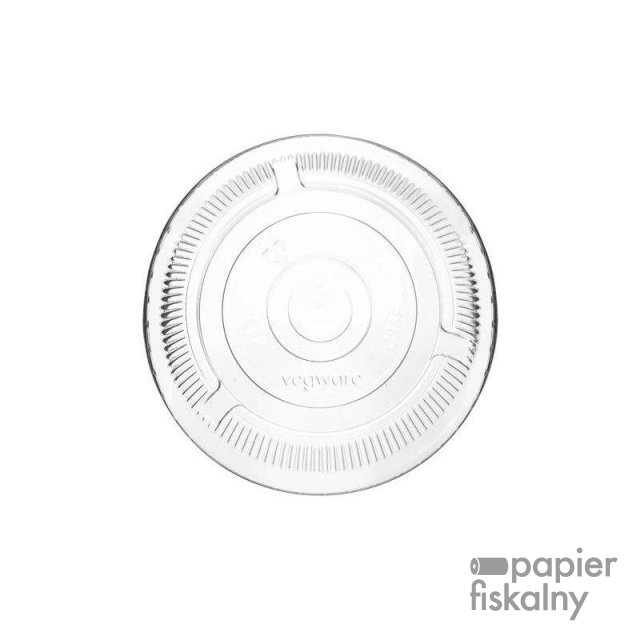 Pokrywka PL do kubka 95mm płaska z otworem a'50