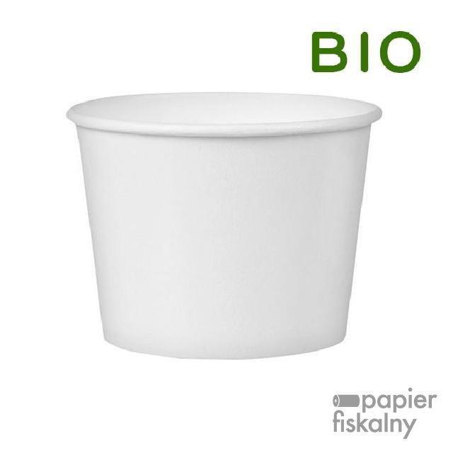 Miska papierowa biała BIO 245 ml 25szt