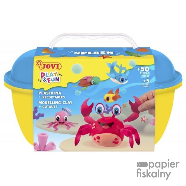 Zestaw plasteliny JOVI Play&Fun, zwierzęta wodne
