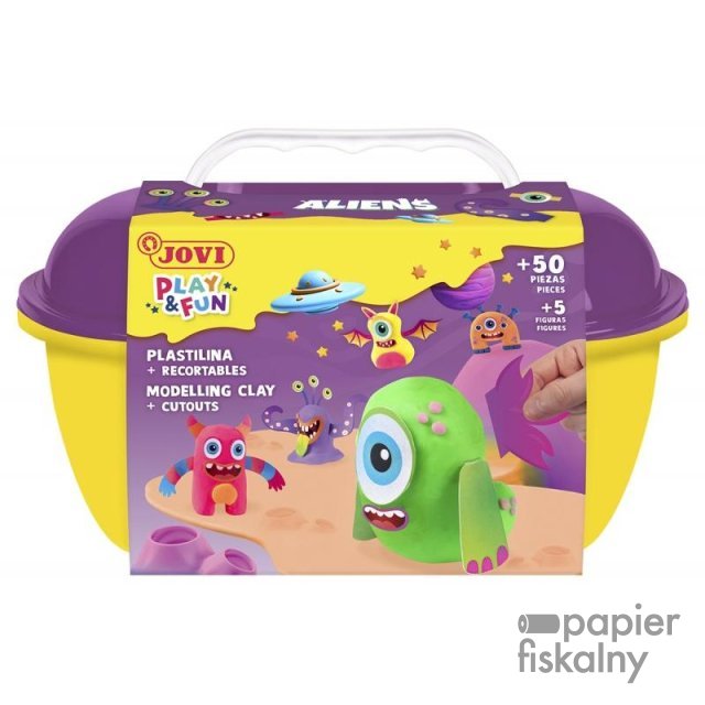Zestaw plasteliny JOVI Play&Fun, kosmici