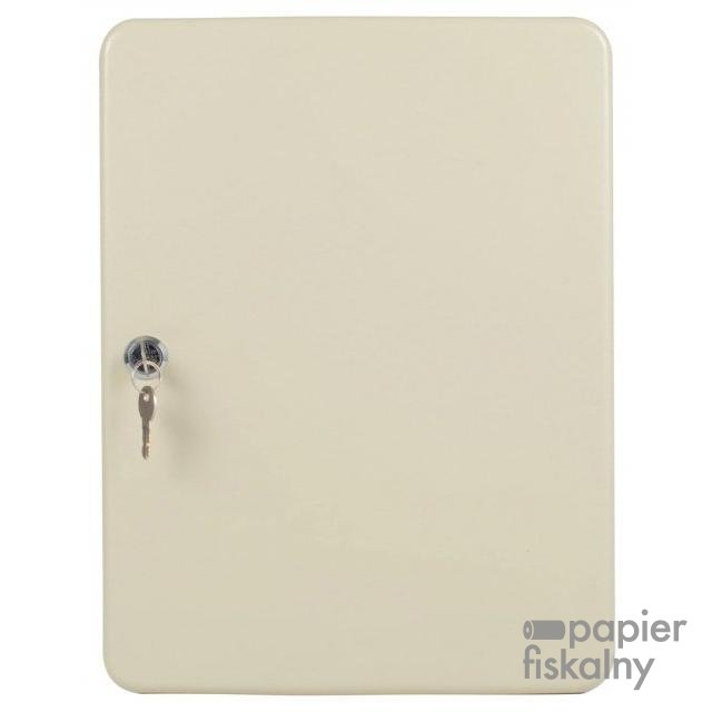 Szafka na klucze Q-CONNECT, na 80 kluczy, 370x280x60mm, szara