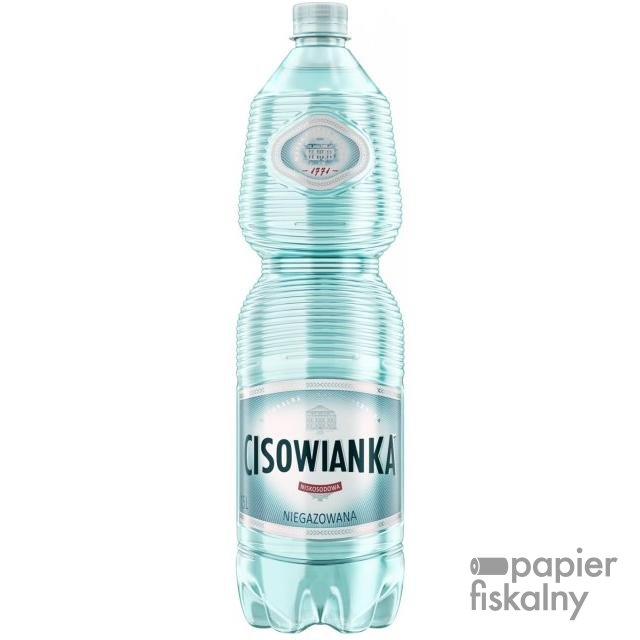 Woda Cisowianka, niegazowana, butelka plastikowa, 1,5l, kaucja