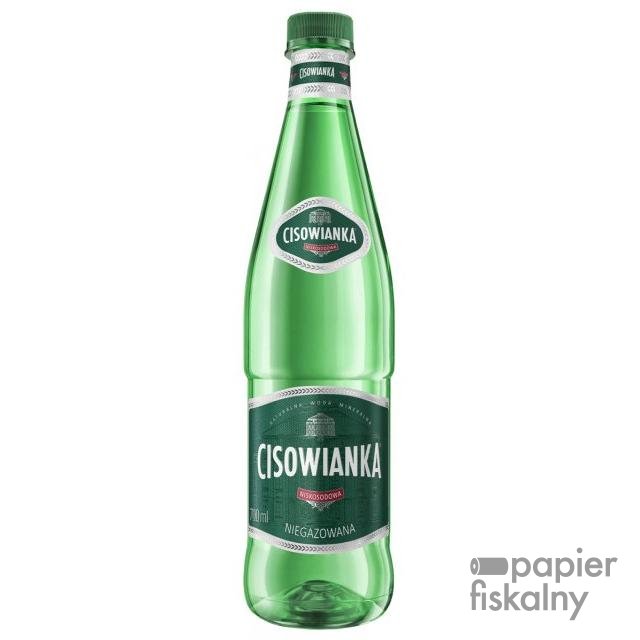 Woda Cisowianka, niegazowana, butelka plastikowa, 0,7l, kaucja