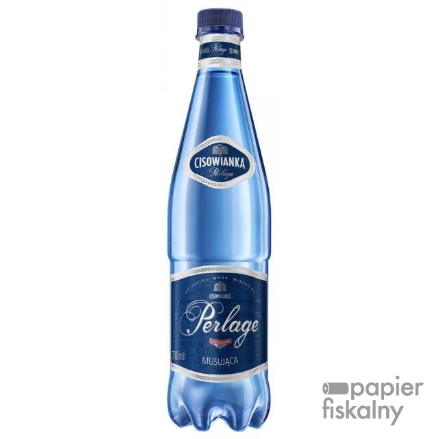 Woda Cisowianka Perlage, gazowana, butelka plastikowa, 0,7l, kaucja