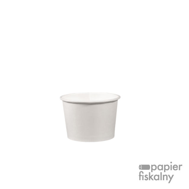 Miska do lodów 130ml Biała 25 szt