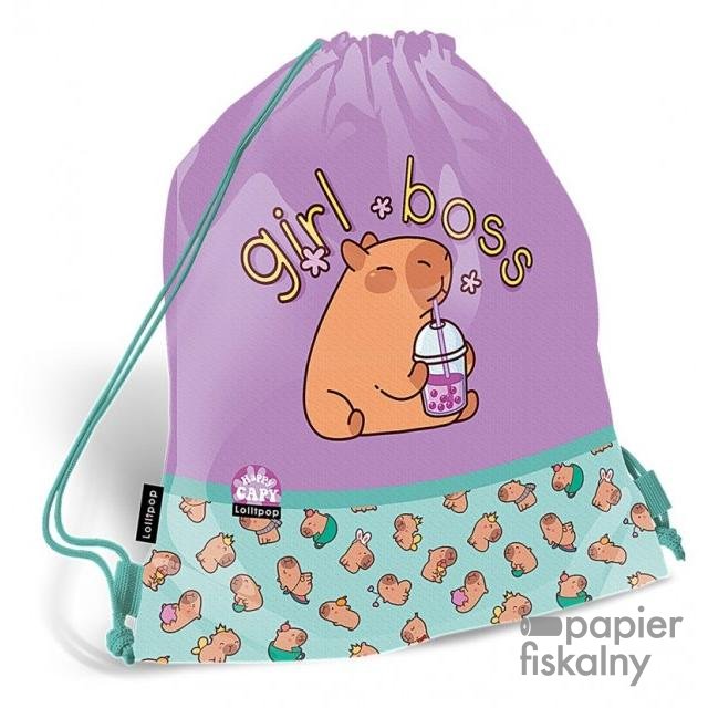 Worek ICO Lizzy Lollipop Capybara, mix kolorów
