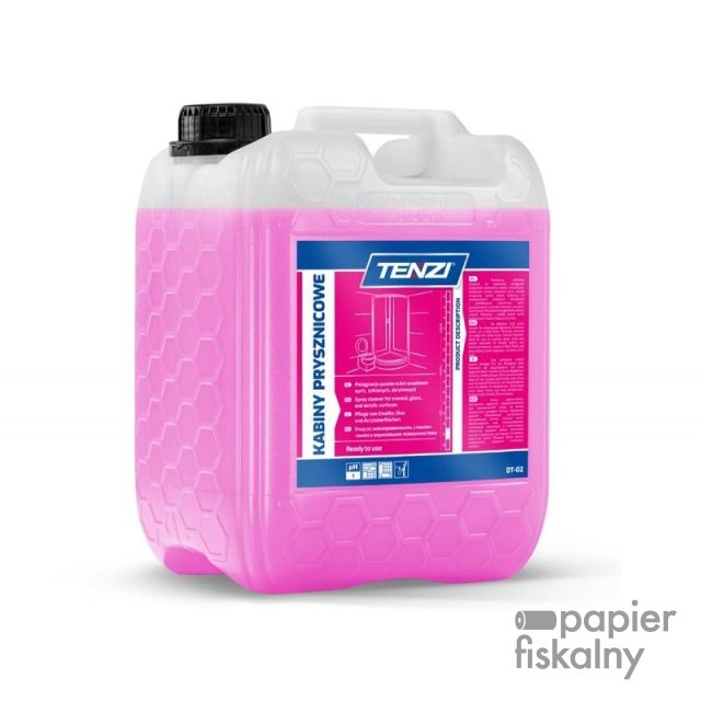 Środek do czyszczenia kabin prysznicowych TENZI, 5l
