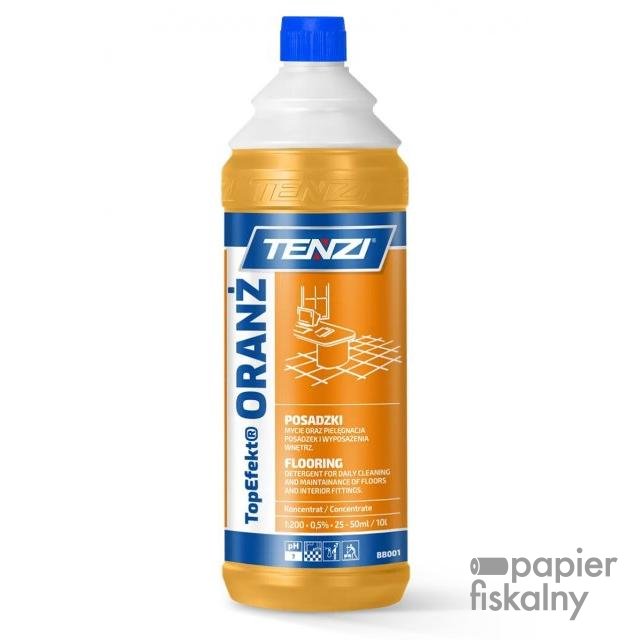 Neutralny płyn do mycia posadzek TENZI, Topefekt, zapach pomarańczy, Oranż, 1l