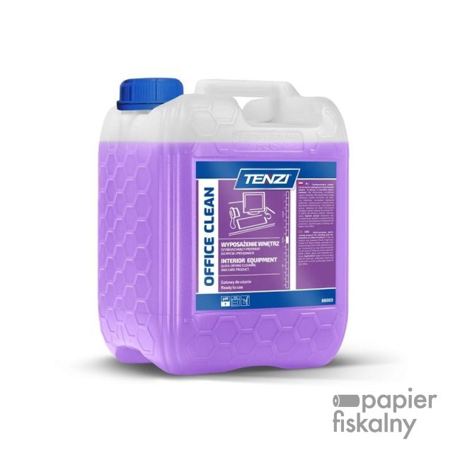 Szybkoschnący płyn do mycia i pielęgnacji mebli TENZI, Office Clean, 5l