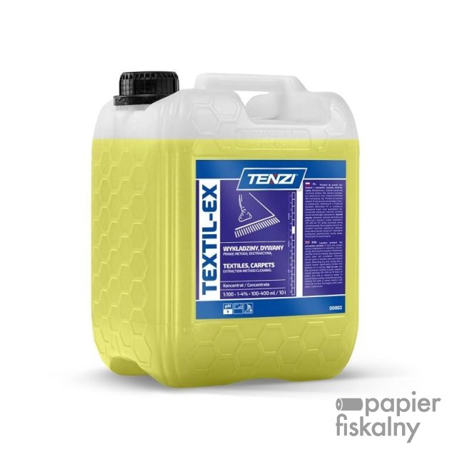 Preparat do prania wykładzin i tapicerek metodą ekstrakcyjną TENZI, Textil-Ex, 1l