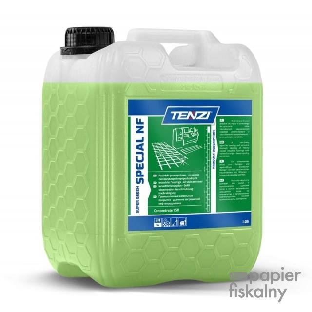 Środek do zabrudzeń organicznych TENZI, Super Green Specjal NF, 20l