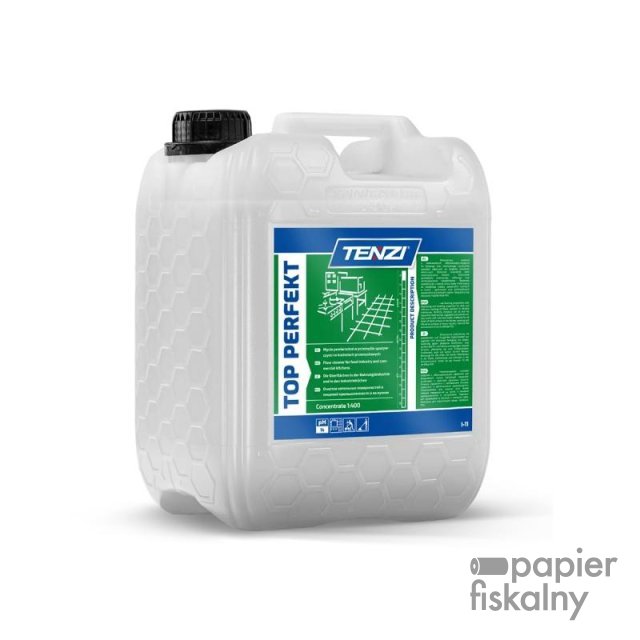 Środek odtłuszczająco-myjący do powierzchni twardych TENZI, Top Perfekt, atest PZH, 5l