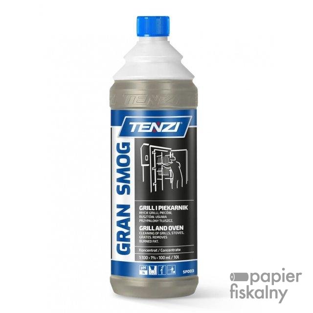 Koncentrat do usuwania tłuszczu, sadzy, smoły TENZI, Gran Smog, 1l