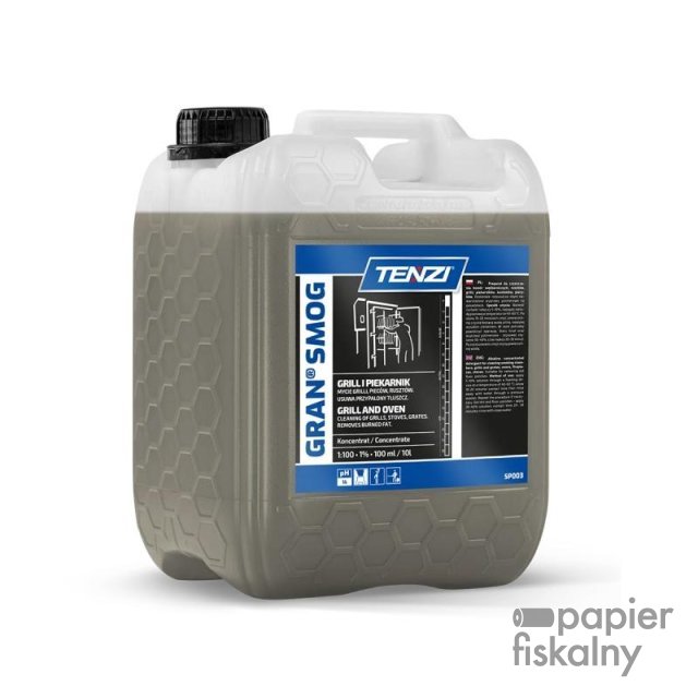 Koncentrat do usuwania tłuszczu, sadzy, smoły TENZI, Gran Smog, 5l