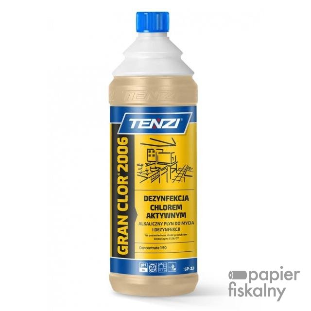 Koncentrat do mycia i dezynfekcji z aktywnym chlorem TENZI, Granclor 2006, 1l