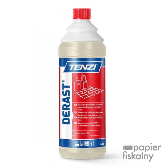 Koncentrat do usuwania śladów kamienia i rdzy TENZI, Derast, 1l