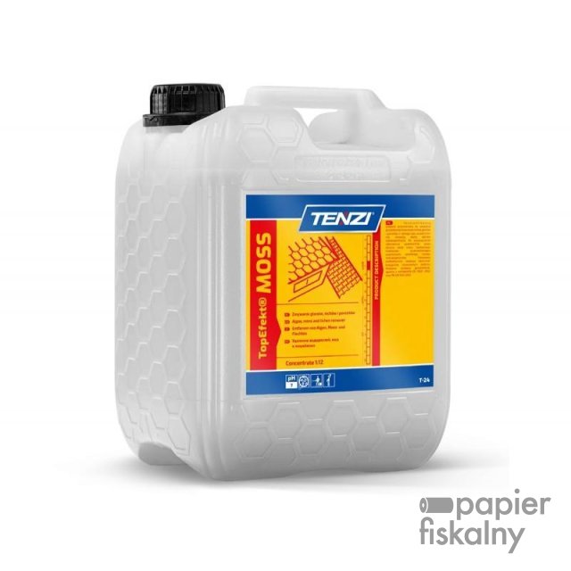 Preparat biobójczy do usuwania grzybów, mchów, glonów TENZI, Topefekt Moss, 5l