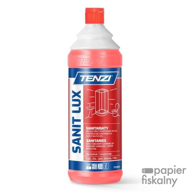 Koncentrat do gruntownego mycia powierzchni sanitarnych TENZI, Sanit Lux, 1l