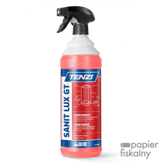 Płyn do bieżącego mycia powierzchni sanitarnych TENZI, Sanit Lux GT, 1l