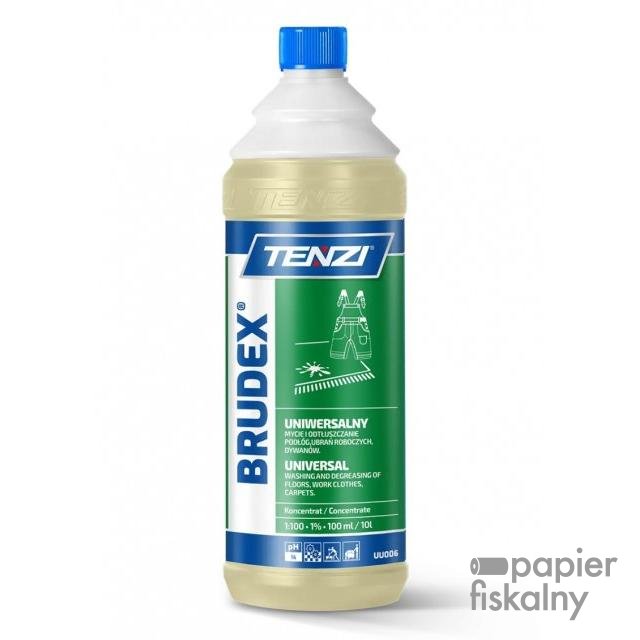Uniwersalny płyn odtłuszczający do usuwania plam TENZI, Brudex, 1l