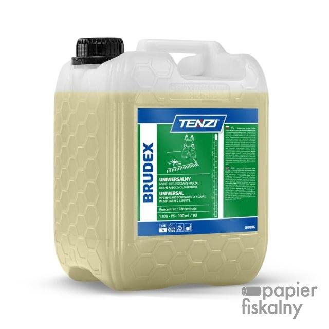 Uniwersalny płyn odtłuszczający do usuwania plam TENZI, Brudex, 10l