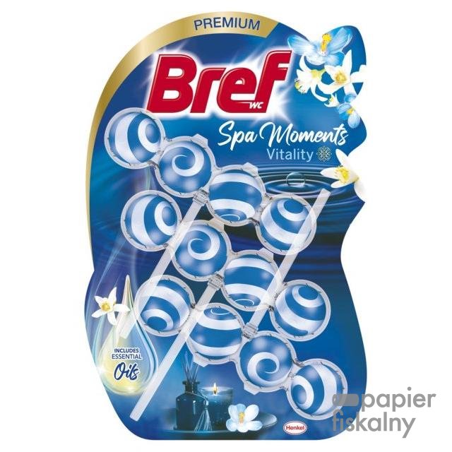 Kulki myjąco-zapachowe BREF Spa Moments Vitality, 3 x 50 g