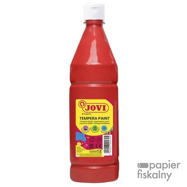 Farba plakatowa JOVI, 1000ml, czerwona