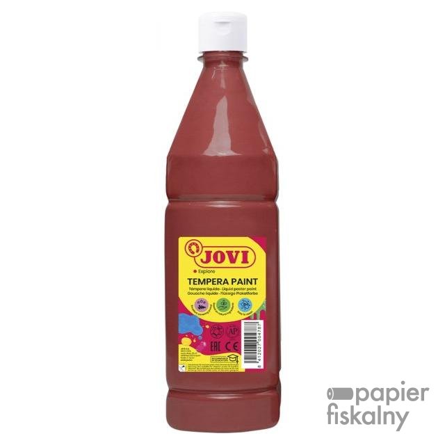 Farba plakatowa JOVI, 1000ml, brązowa