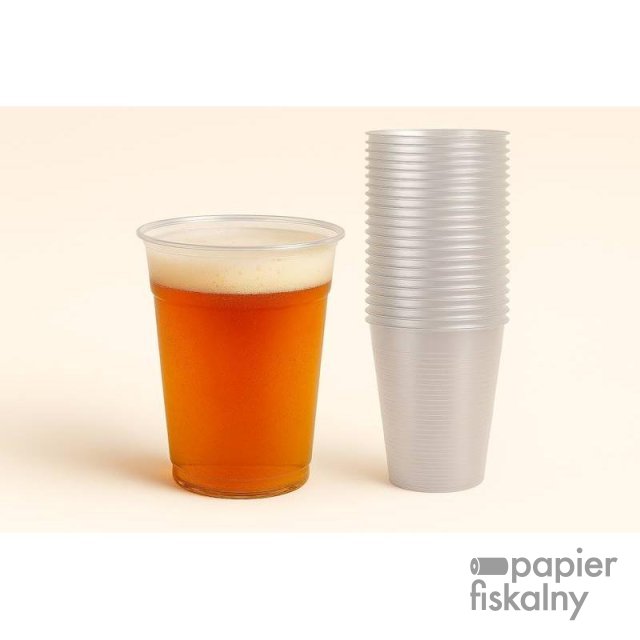 kubek do piwa PP 400ml 50szt