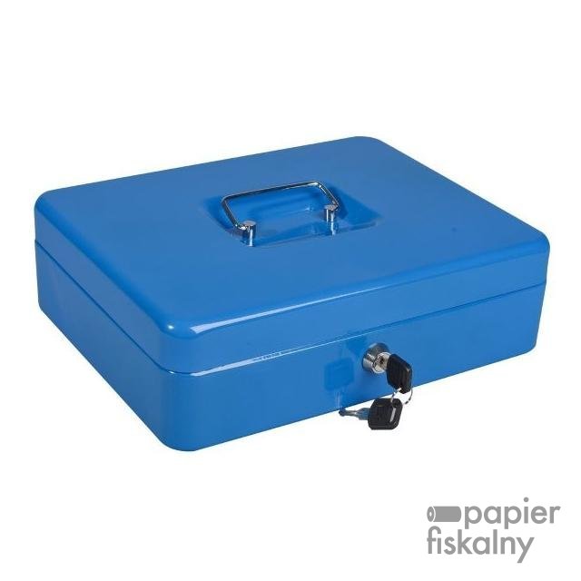Kasetka na pieniądze maxi Opus CASH GUARD PC 1, 90x300x240 mm, niebieska